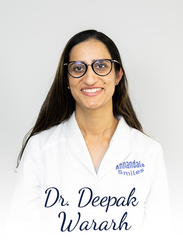Dr. Deepak, one of our Annandale dentists